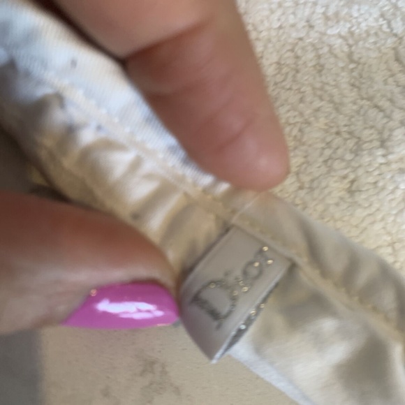 Dior Baby bib blue stars with Terry cloth back - Picture 9 of 10